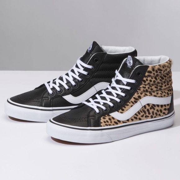 Vans sk8 hi reissue leopard Clearance